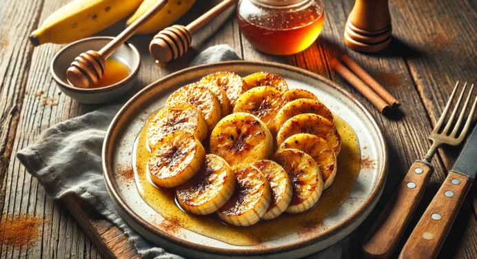 Banana com Canela e Mel na Air Fryer: Simples, Saudável e Irresistível