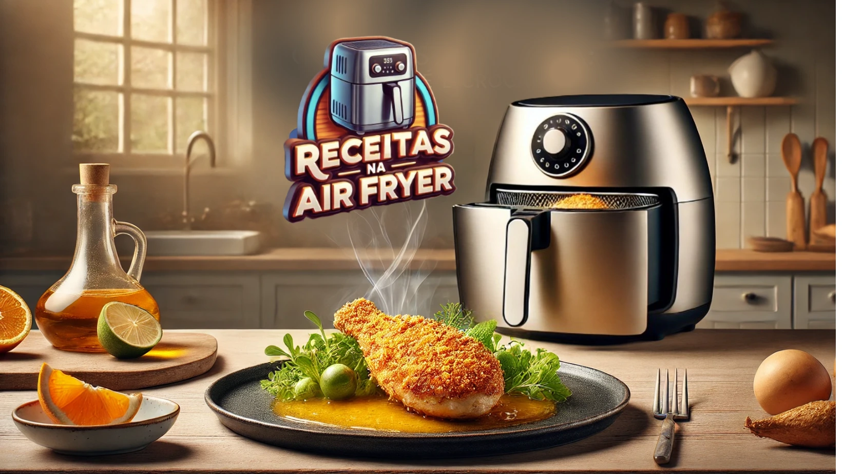 Filé de Frango com Crosta de Aveia na Air Fryer: Saudável e Crocante