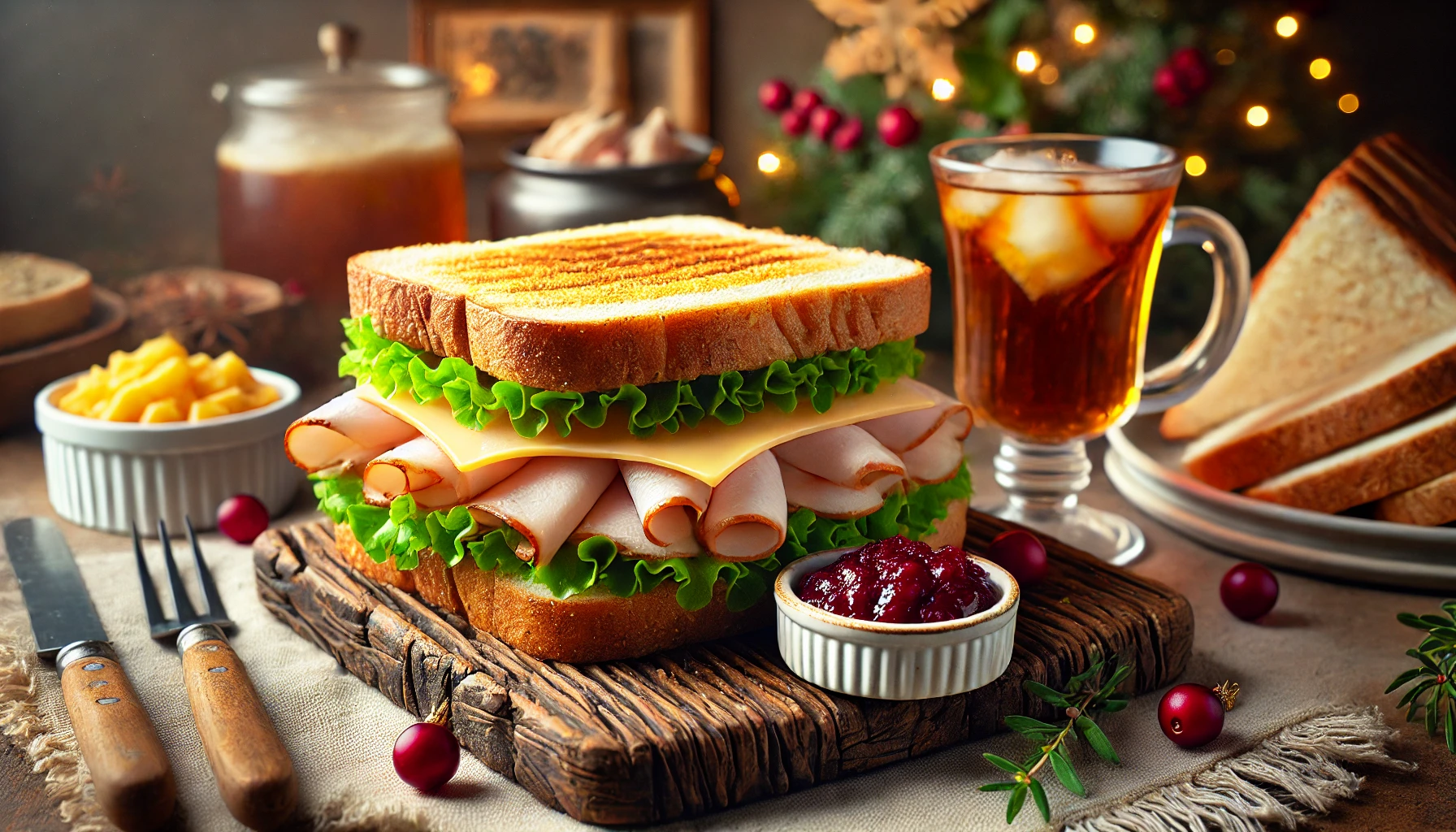 Sanduíche de Peru na Air Fryer: O Lanche Perfeito Para o Dia Seguinte ao Natal