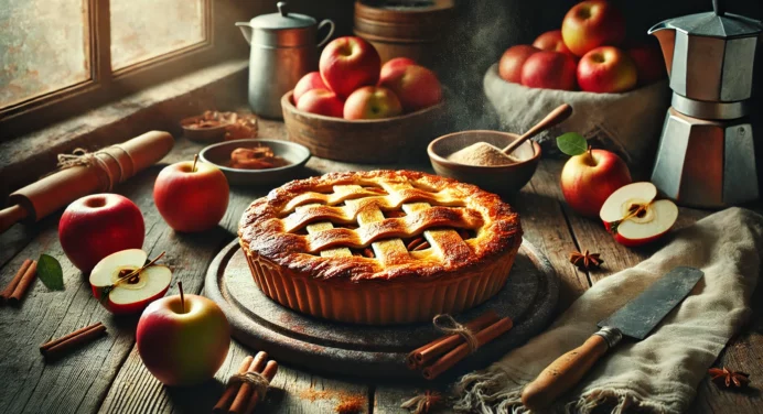 Torta de Maçã na Airfryer: A Sobremesa Surpreendente que Vai Encantar Seu Domingo!