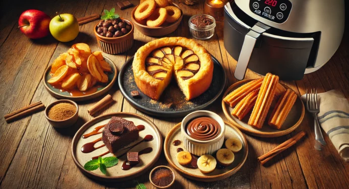 Sobremesas Veganas na Air Fryer: 5 Doces Incríveis Que Vão Surpreender Você